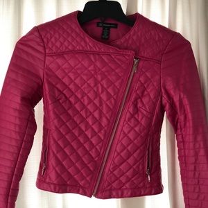INC Quilted Moto Jacket